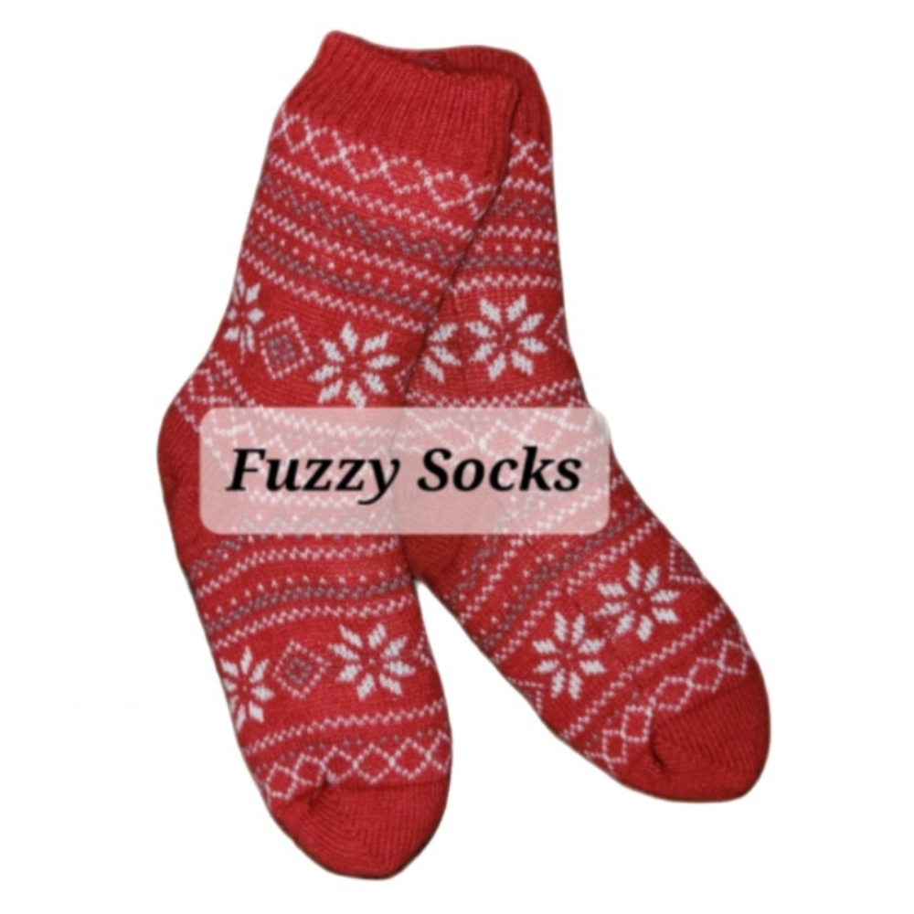 Fuzzy Socks - Fits Women Size 4-10